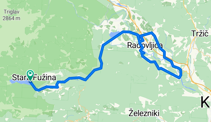 Trasa kolo Bohinj - 011