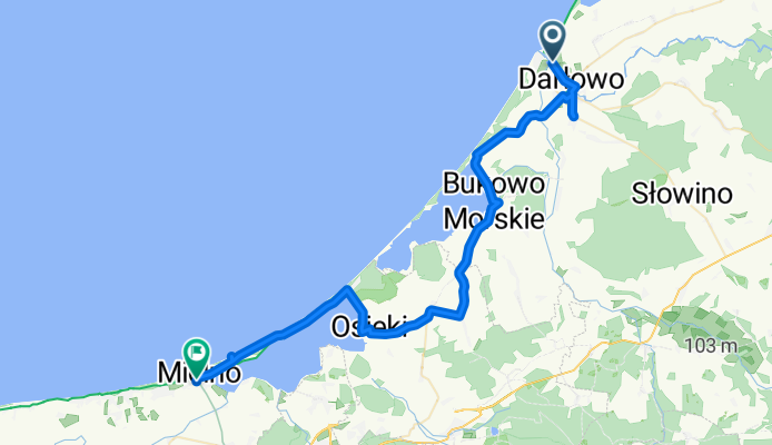 Etap 5 Darłówko - Mielno