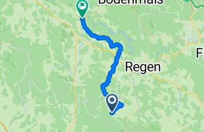 Route in der Bikemap App öffnen