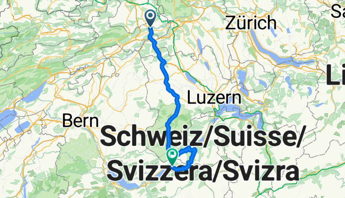 Olten-Entlebuch-Sörenberg-Giswil-Brünig-Brienz