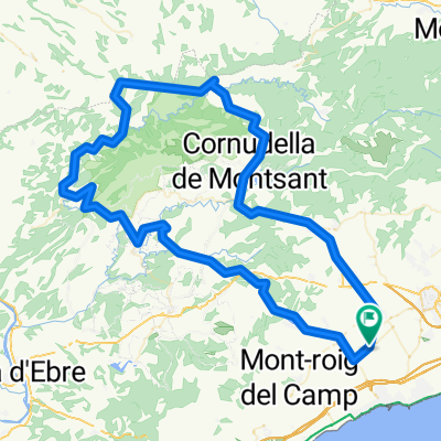 crestes de la llena - margalef