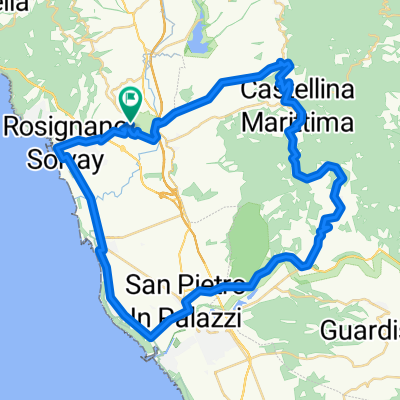 Rosignano - Cecina - Riparbella - Castellina - Rosignano