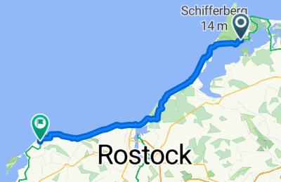 Route in der Bikemap App öffnen