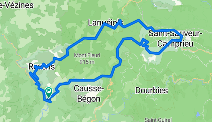 Okolo řeky La Trévezel