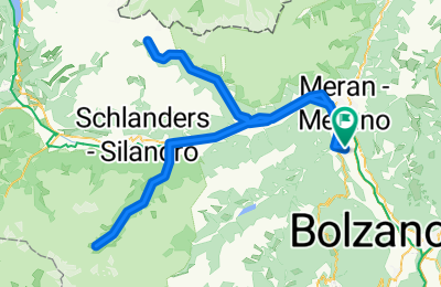 Route in der Bikemap App öffnen