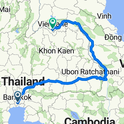 Bangkok - Vientiane