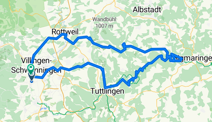 171km Donautal Hohe Felsen  viele Kurven &amp; Tunnels