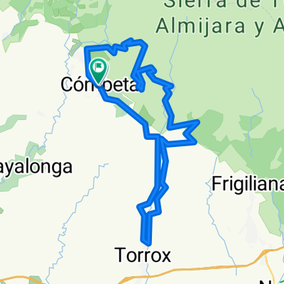 Cómpeta, Torrox, Cuatro Vientas, Acebuchal, Fabrica, Casa la Min