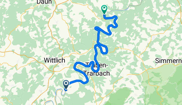 1,2,3,4-Trier: 2 Von Wintrich nach Cochem