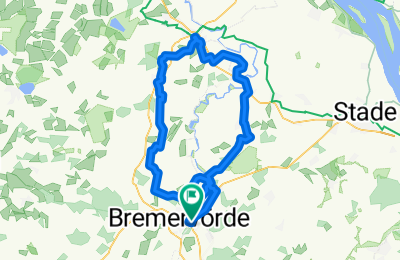 Route in der Bikemap App öffnen