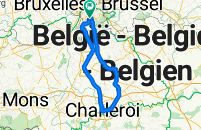 Route in der Bikemap App öffnen