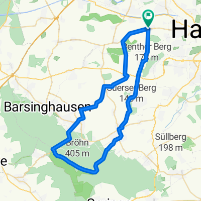 Deisterrunde ab Harenberg
