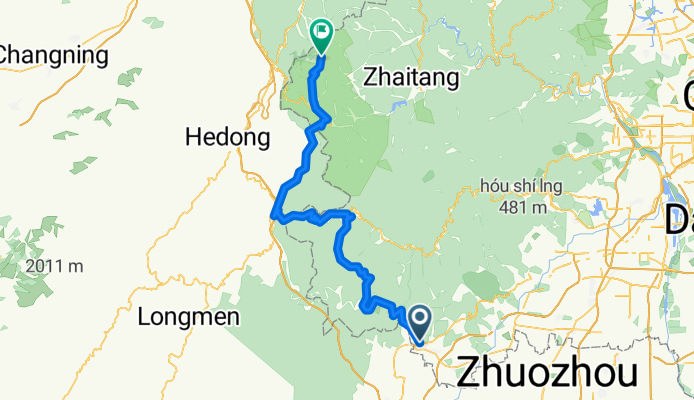 Dong Ling Shan Bike and Hike Day 1