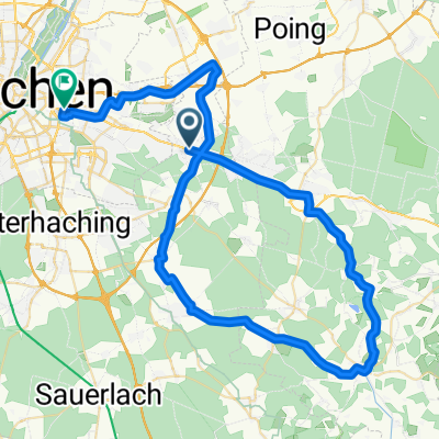 72 km Hügelige Tour
