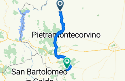 Route in der Bikemap App öffnen