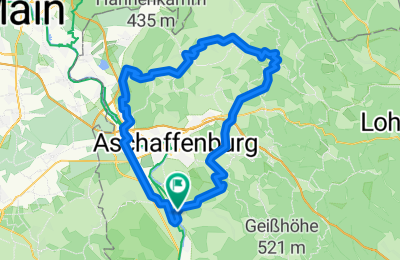 Route in der Bikemap App öffnen