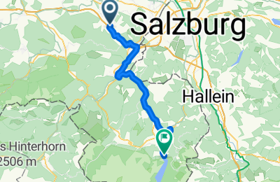 Route in der Bikemap App öffnen