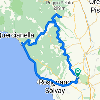 Rosignano - Nibbiaia - Gabbro - Rosignano