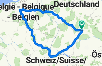 Route in der Bikemap App öffnen