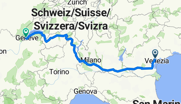 geneva to venice