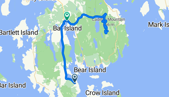 southwest harbor to cadillac mt and back 