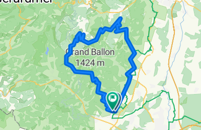 Route in der Bikemap App öffnen