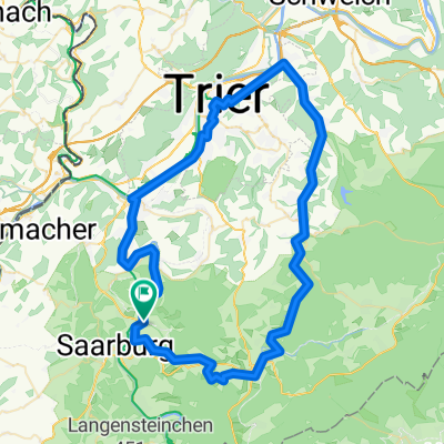 Weinroute ab Ockfen