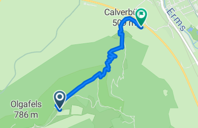 Route in der Bikemap App öffnen