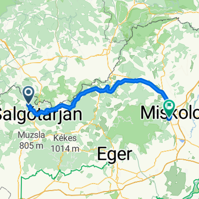 Karancslapujtő - Miskolc