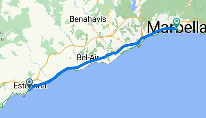 Estepona to Marbella