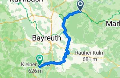 Route in der Bikemap App öffnen