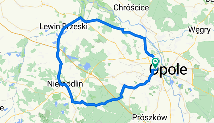 Opole - lewin - tułowice - opole 