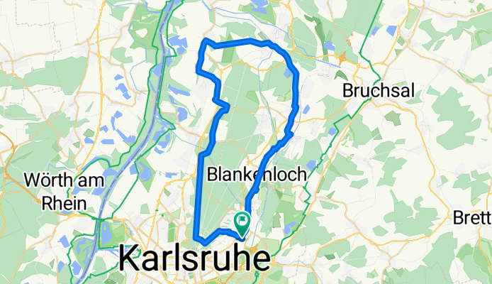 47/60 RK Hagsfeld über Graben-Neudorf