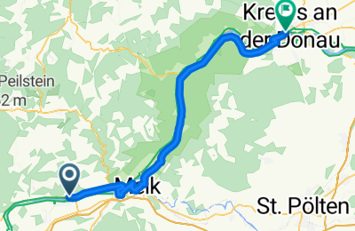 Route in der Bikemap App öffnen
