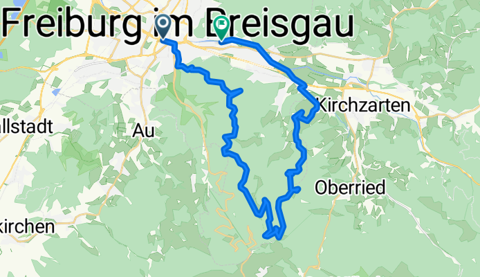 Freiburg-Schauinsland-Freiburg