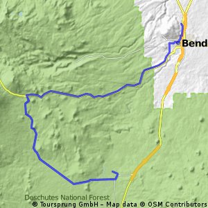 Cycling routes in Sunriver - 261861