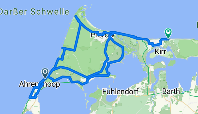 Rundfahrt auf dem Darß