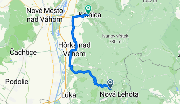 Bezovec - Sport chata -> Kalnica