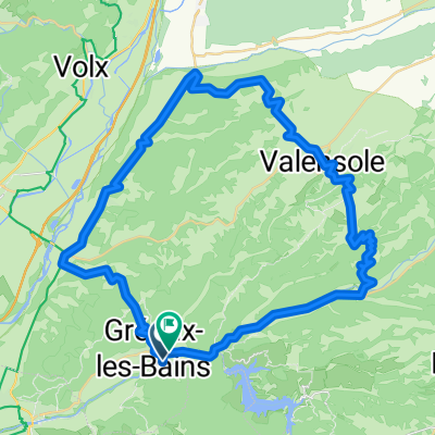 Ronde Greoux les Bains 57km