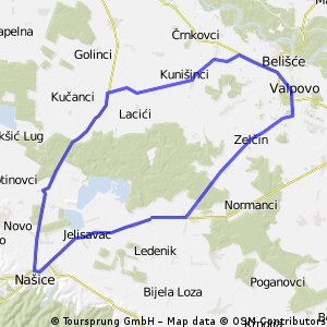 Niza - Valpovo- Našice - Niza