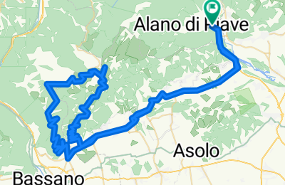 Route in der Bikemap App öffnen