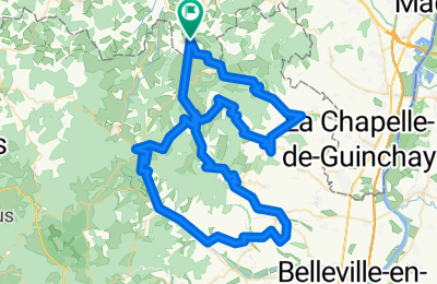 Route in der Bikemap App öffnen