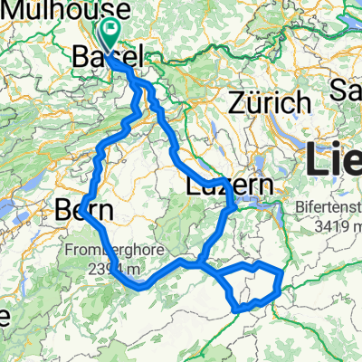 Basel - Grimsel-Furka-Susten - Basel