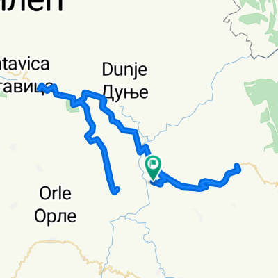 (road) Manastir-Vitoliste-Sliva-Caniste-Manastir