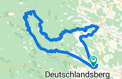 Route in der Bikemap App öffnen