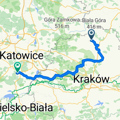 Charsznica - Ojców - Krzeszowice - Tychy