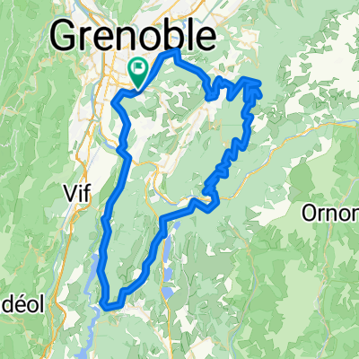 Eybens - Chamrousse - Laffrey - Eybens