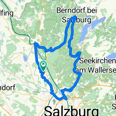 Himmelreich - Haunsberg - Berndorf - Elixhausen - Salzburg - Himmelreich