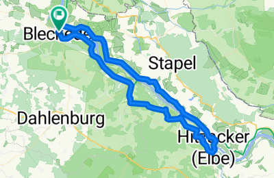 Route in der Bikemap App öffnen