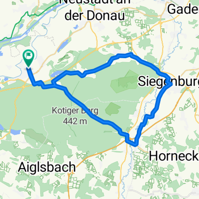 Münchsmünster - Siegenburg - Rundfahrt